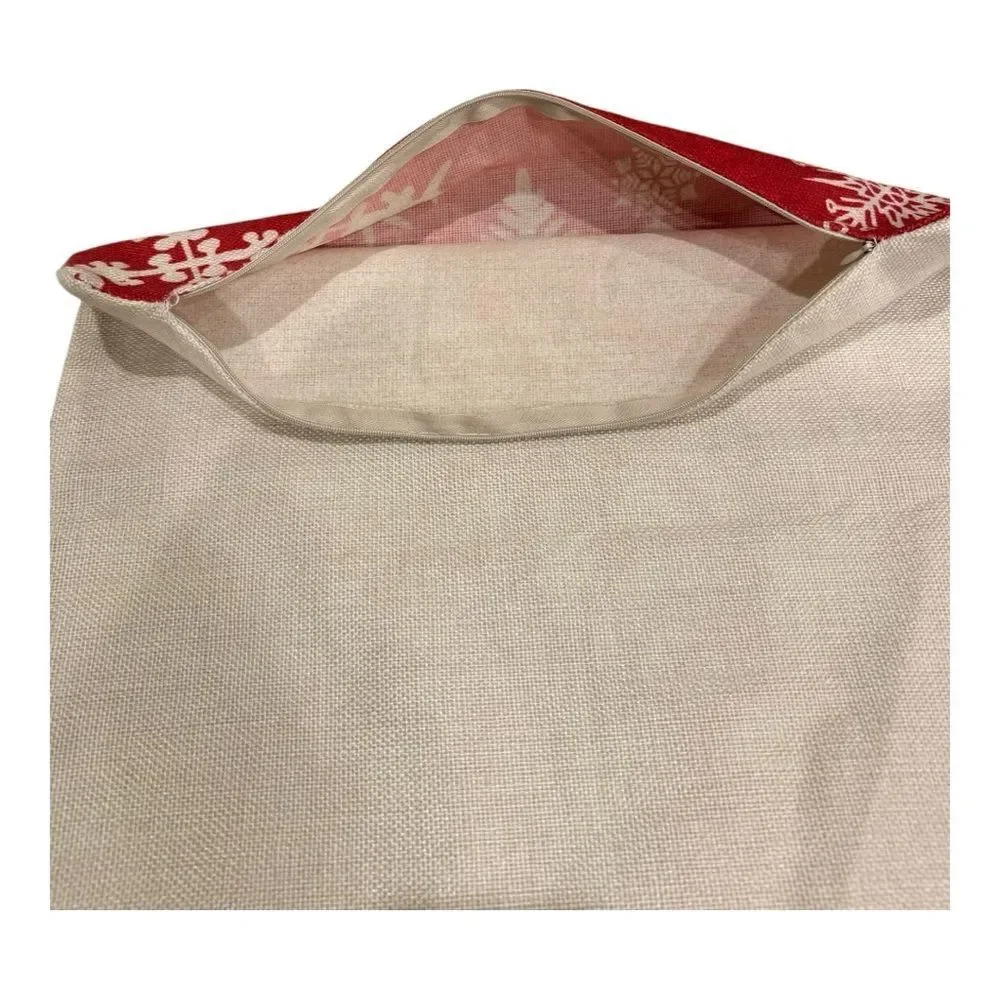 Holiday Pillow covers Set winter Christmas